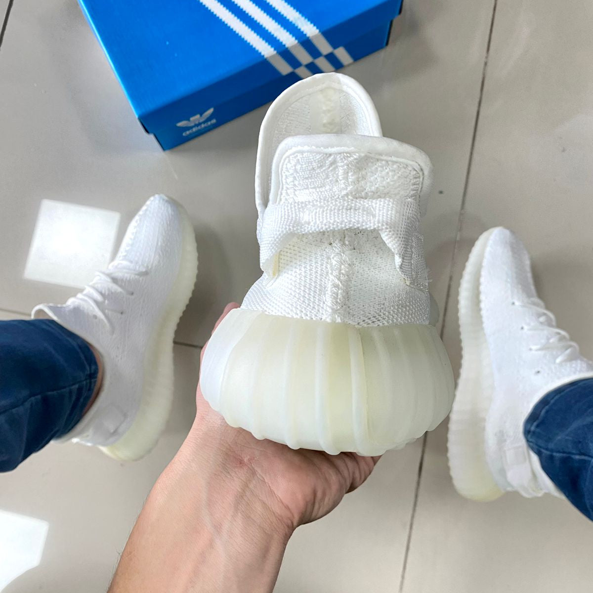 Yeezy Boost Branco Premium