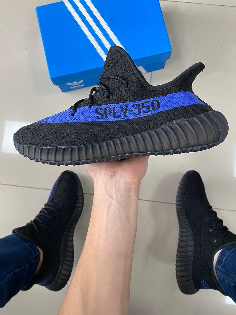Yeezy Boost Preto/Azul Premium
