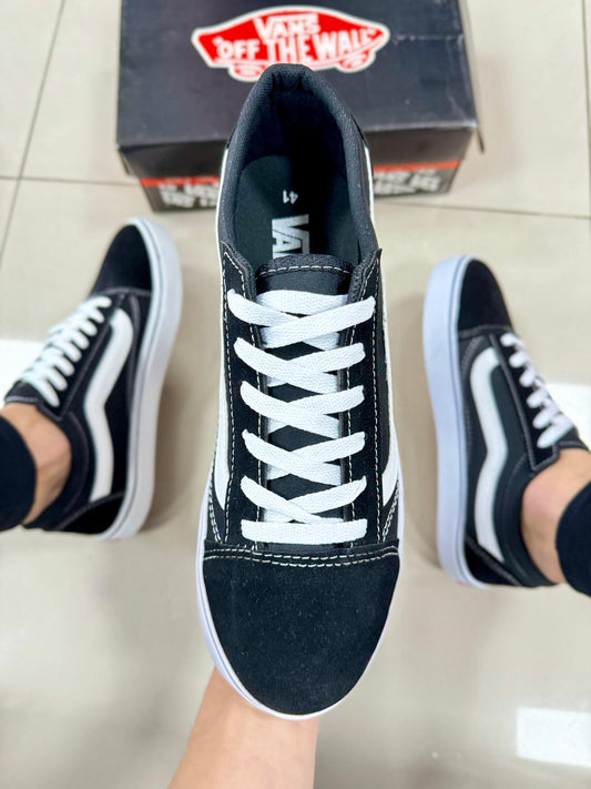V@ns OldSchool Preto/Branco