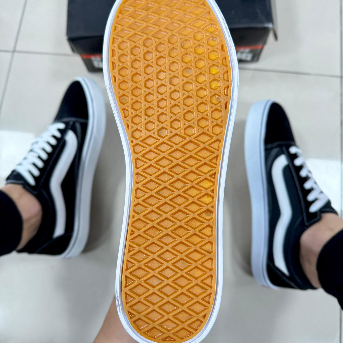 V@ns OldSchool Preto/Branco