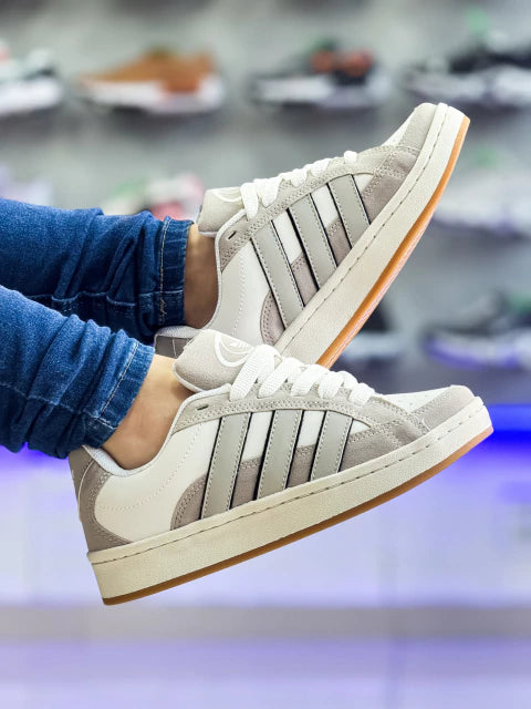 Campus Beta Branco/Cinza Premium