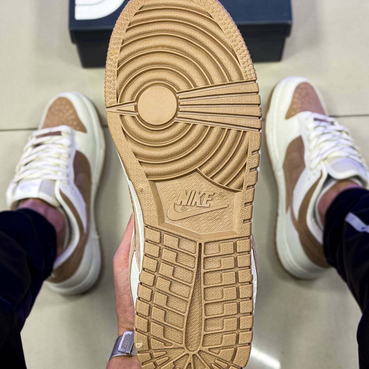 Dunk Low Bege/Areia Premium