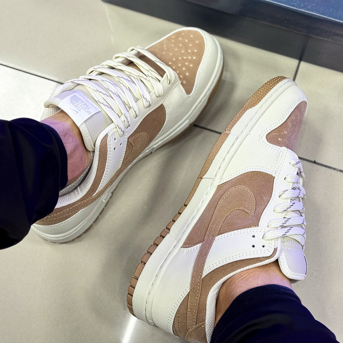 Dunk Low Bege/Areia Premium