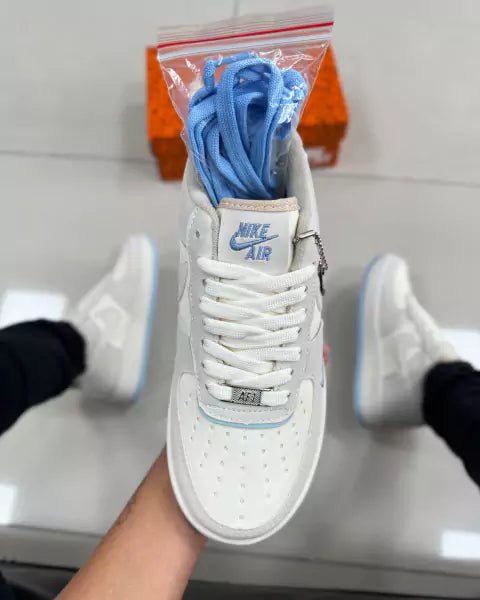 Air Force 1 Liga Azul Bebê Premium
