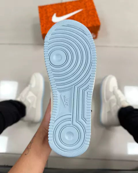 Air Force 1 Liga Azul Bebê Premium