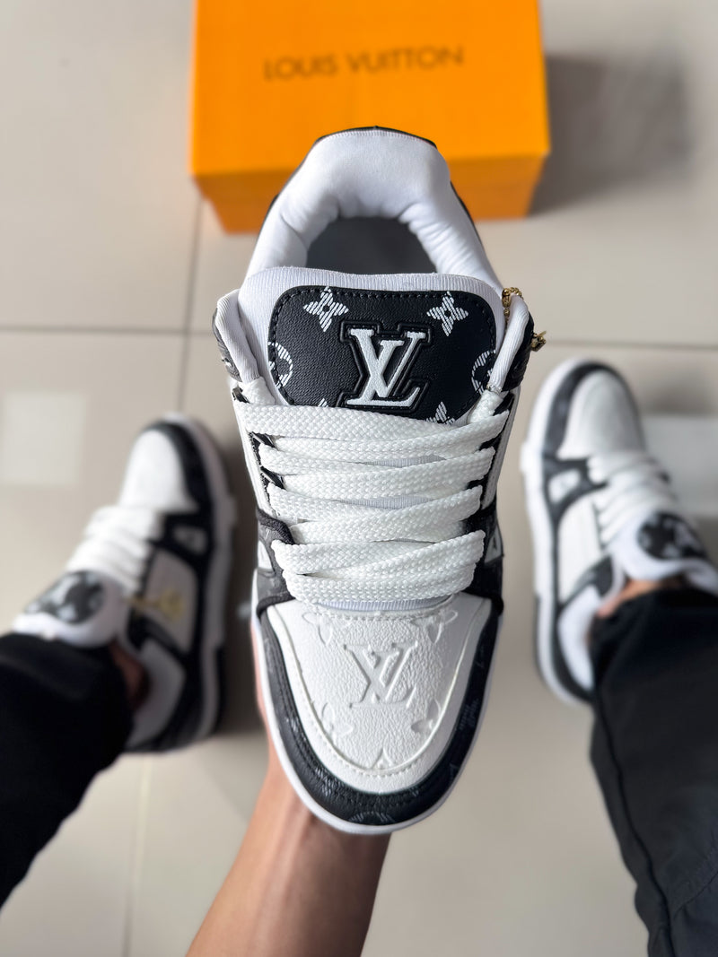 LV Trainer Preto/Branco Premium