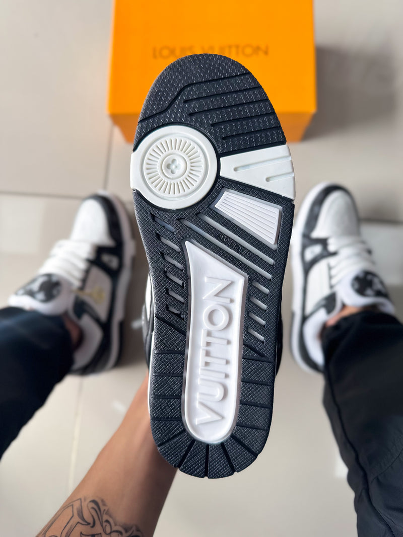 LV Trainer Preto/Branco Premium