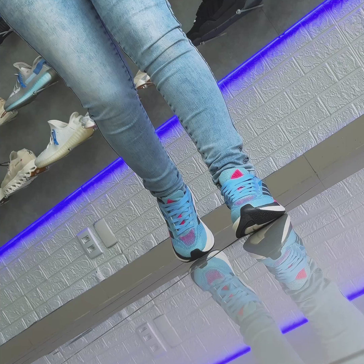 Adizero Duramo Azul Bebê Premium