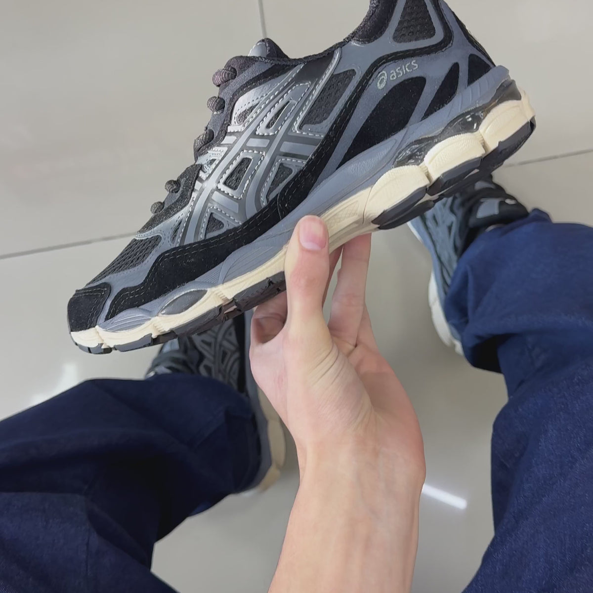 Asics Nyc Preto/Grafite Premium