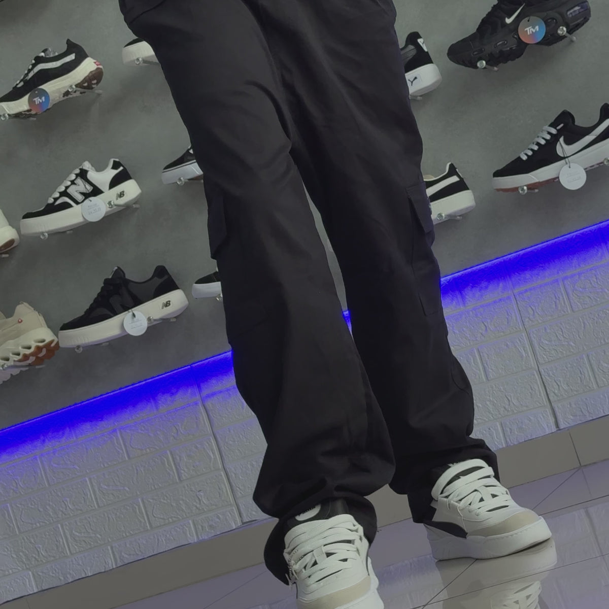 Calça Cargo Preta