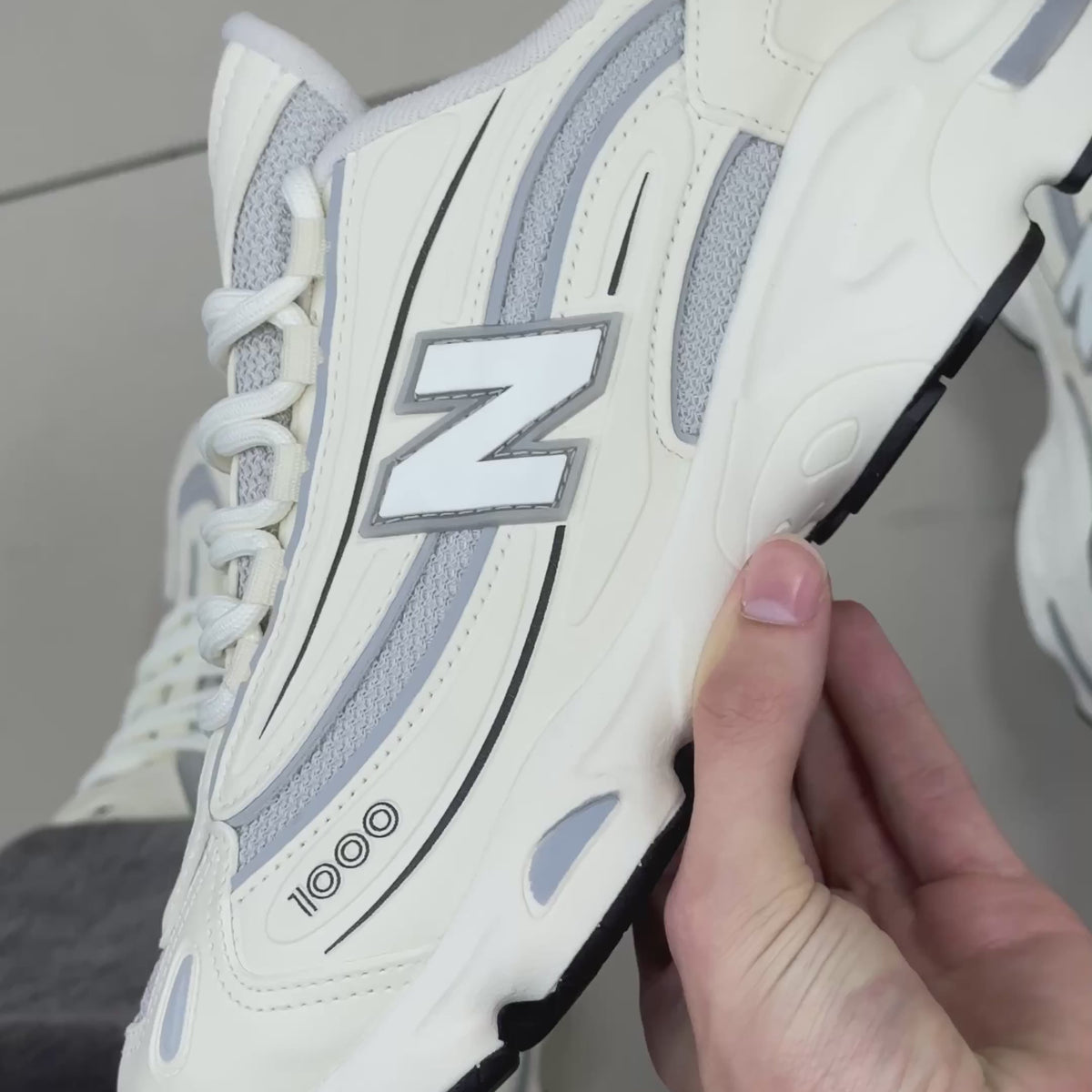 NB 1000 Bege/Cinza Premium
