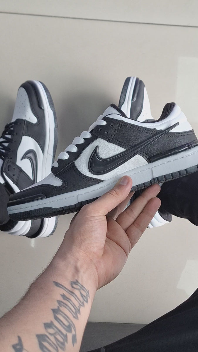 Dunk Low Twist Branco/Preto Premium
