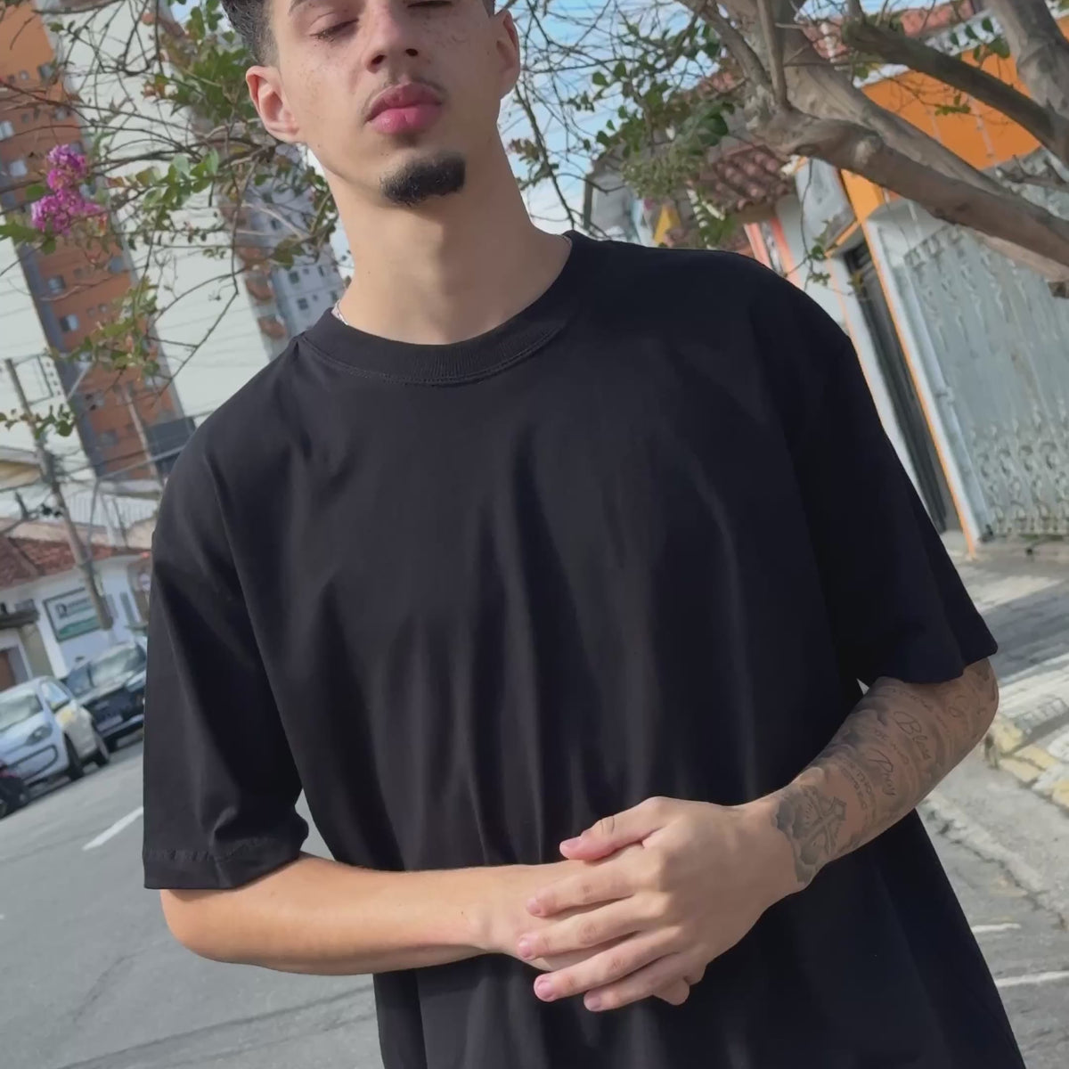 Camiseta Oversized Preta