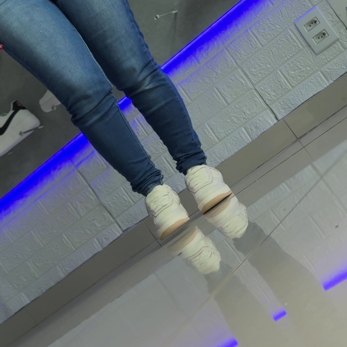 Air Force 1 Liga Bege Premium