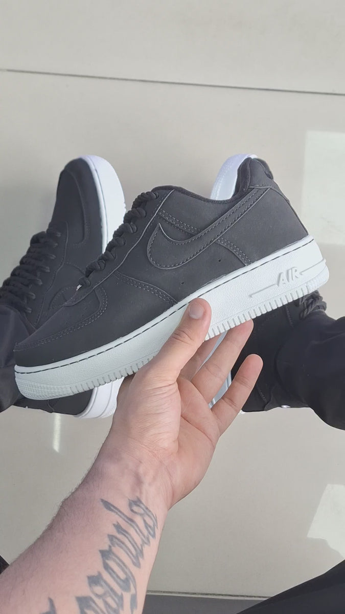Air Force 1 Preto Nobuck Premium