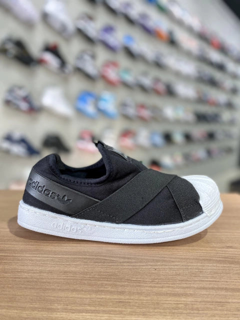 Slip On Preto/Branco Infantil